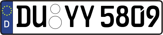 DU-YY5809