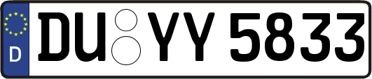 DU-YY5833
