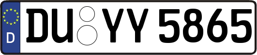 DU-YY5865
