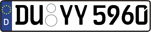 DU-YY5960