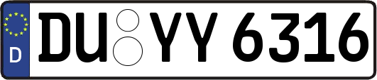 DU-YY6316