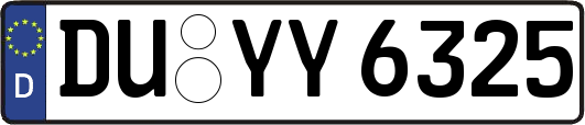 DU-YY6325