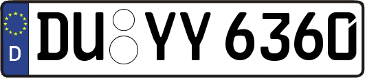 DU-YY6360