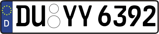 DU-YY6392