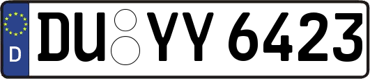 DU-YY6423
