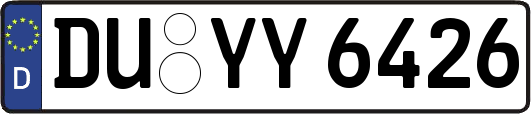 DU-YY6426