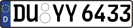 DU-YY6433