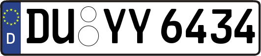 DU-YY6434