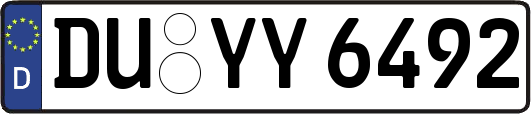 DU-YY6492