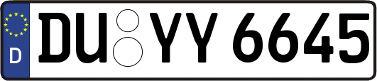 DU-YY6645
