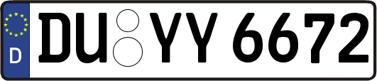 DU-YY6672