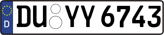 DU-YY6743
