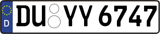 DU-YY6747