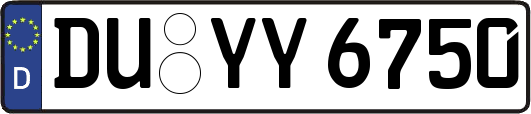 DU-YY6750