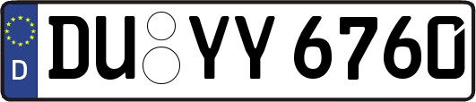 DU-YY6760