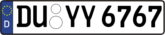 DU-YY6767