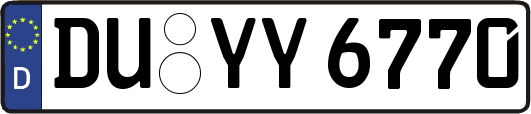 DU-YY6770
