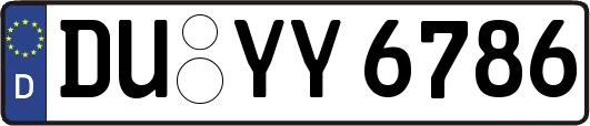 DU-YY6786