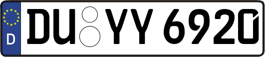 DU-YY6920