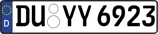 DU-YY6923