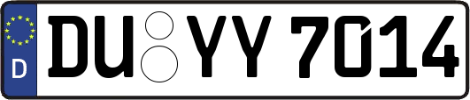 DU-YY7014