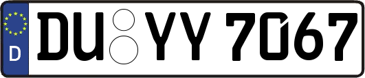DU-YY7067