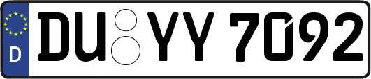 DU-YY7092