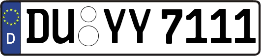 DU-YY7111
