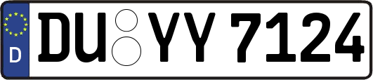 DU-YY7124