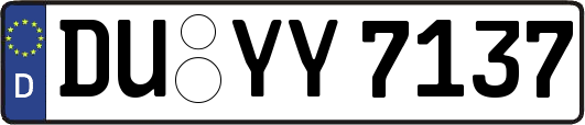 DU-YY7137