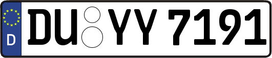 DU-YY7191