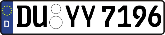 DU-YY7196