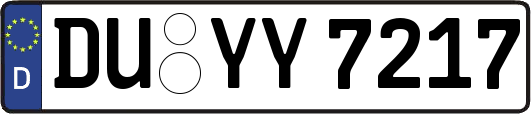 DU-YY7217