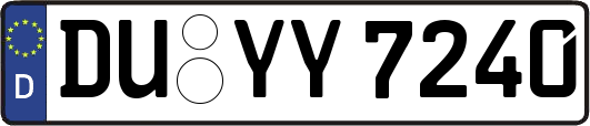 DU-YY7240