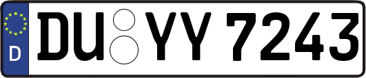 DU-YY7243
