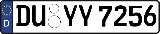 DU-YY7256