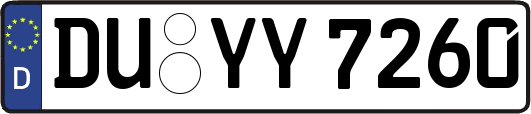 DU-YY7260