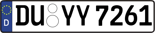 DU-YY7261