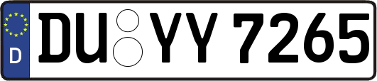DU-YY7265