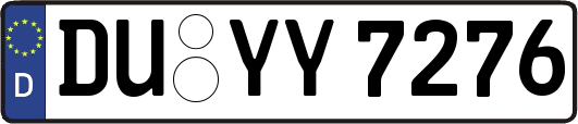 DU-YY7276
