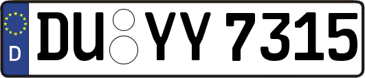 DU-YY7315