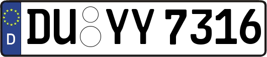 DU-YY7316