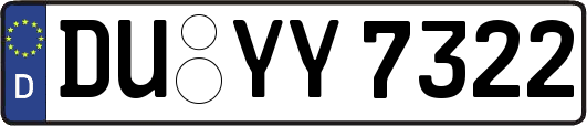 DU-YY7322
