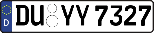 DU-YY7327