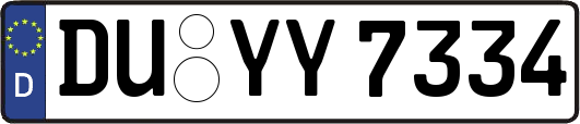 DU-YY7334
