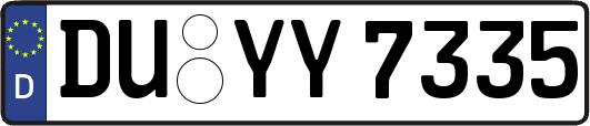 DU-YY7335