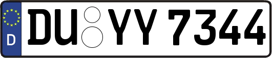 DU-YY7344
