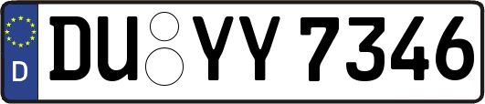 DU-YY7346