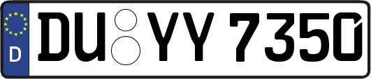 DU-YY7350