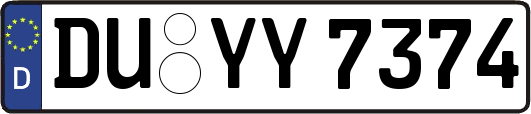 DU-YY7374